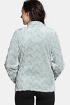 Zivame Soft Snuggles Fur Sweatshirt - Sea Form — thumbnail 4